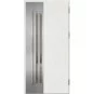 Ocelové vchodové dveře ERKADO - LEIMEN 3 - Borovice Bílá, Label Inox