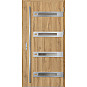 Ocelové vchodové dveře - LEOBEN 4 - Dub Natur, Label Inox Ocelové vchodové dveře ERKADO - LEOBEN 4 - Dub Natur, Label Inox