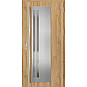 Ocelové vchodové dveře - LINDEN 2 - Dub Natur, Label Inox Ocelové vchodové dveře ERKADO - LINDEN 2 - Dub Natur, Label Inox