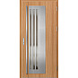 Ocelové vchodové dveře - LINDEN 3 - Borovice horská, Label Inox Ocelové vchodové dveře ERKADO - LINDEN 3 - Borovice horská, Label Inox