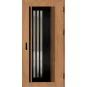 Ocelové vchodové dveře ERKADO - LINDEN 6 -  Winchester, Label Black