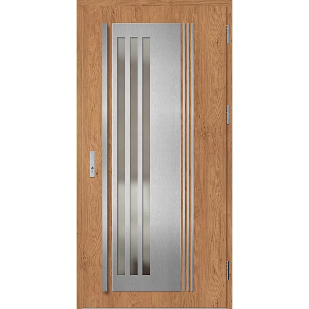 Ocelové vchodové dveře ERKADO - LINDEN 6 - Winchester, Label Inox