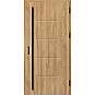 Ocelové vchodové dveře - LUTTER 3 - Dub Natur, Stamp Roller Ocelové vchodové dveře ERKADO - LUTTER 3 - Dub Natur, Stamp Roller