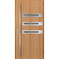 Ocelové vchodové dveře - MELK 2 - Borovice horská, Label Inox Ocelové vchodové dveře ERKADO - MELK 2 - Borovice horská, Label Inox
