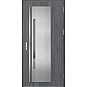 Ocelové vchodové dveře - MURTER 1 - Dub Antracit, Label Inox Ocelové vchodové dveře ERKADO - MURTER 1 - Dub Antracit, Label Inox