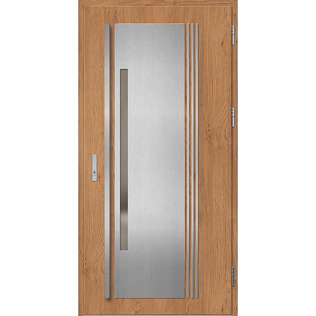 Ocelové vchodové dveře - MURTER 4 - Winchester, Label Inox Ocelové vchodové dveře ERKADO - MURTER 4 - Winchester, Label Inox