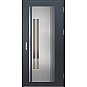 Ocelové vchodové dveře - MURTER 5 - Antracit Struktura, Label Inox Ocelové vchodové dveře ERKADO - MURTER 5 - Antracit Struktura, Label Inox