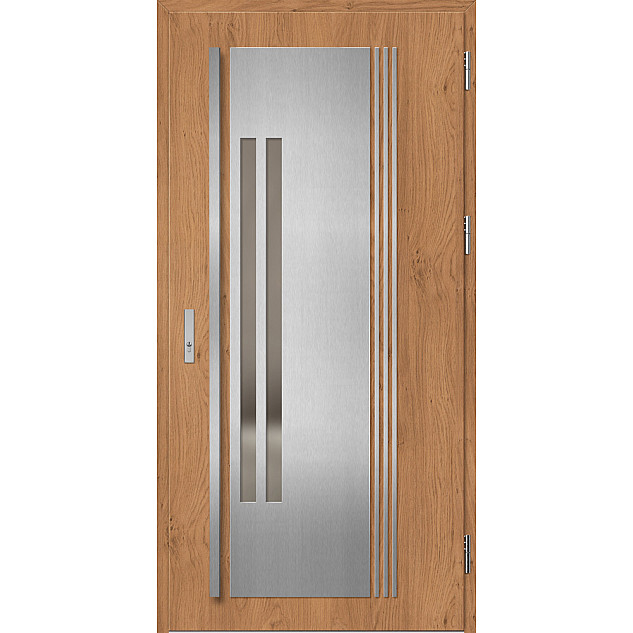 Ocelové vchodové dveře - MURTER 5 - Winchester, Label Inox Ocelové vchodové dveře ERKADO - MURTER 5 - Winchester, Label Inox