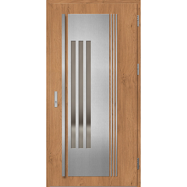 Ocelové vchodové dveře - MURTER 6 - Winchester, Label Inox Ocelové vchodové dveře ERKADO - MURTER 6 - Winchester, Label Inox
