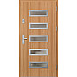 Ocelové vchodové dveře - RODING 1 - Borovice horská, Label Inox Ocelové vchodové dveře ERKADO - RODING 1 - Borovice horská, Label Inox