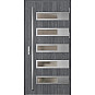 Ocelové vchodové dveře - RODING 2 - Dub Antracit, Label Inox Ocelové vchodové dveře ERKADO - RODING 2 - Dub Antracit, Label Inox