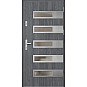 Ocelové vchodové dveře - RODING 2 - Dub Antracit, Label Inox Ocelové vchodové dveře ERKADO - RODING 2 - Dub Antracit, Label Inox