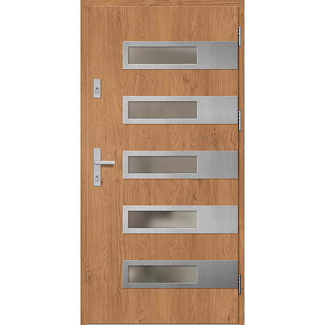 Ocelové vchodové dveře - RODING 2 - Winchester, Label Inox Ocelové vchodové dveře ERKADO - RODING 2 - Winchester, Label Inox