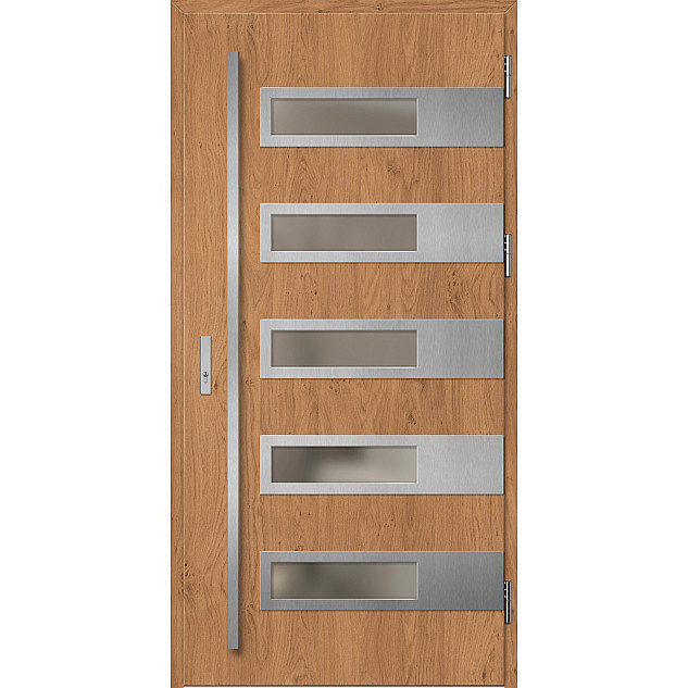 Ocelové vchodové dveře - RODING 2 - Winchester, Label Inox Ocelové vchodové dveře ERKADO - RODING 2 - Winchester, Label Inox