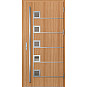 Ocelové vchodové dveře - SAMEDAN 5 - Borovice horská, Label Inox Ocelové vchodové dveře ERKADO - SAMEDAN 5 - Borovice horská, Label Inox
