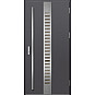 Ocelové vchodové dveře - SELTERS 1 - Hladký Antracit, Label Inox Ocelové vchodové dveře - SELTERS 1 - Hladký Antracit, Label Inox