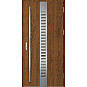 Ocelové vchodové dveře - SELTERS 1 - Ořech, Label Inox Ocelové vchodové dveře ERKADO - SELTERS 1 - Ořech, Label Inox