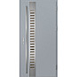 Ocelové vchodové dveře - SELTERS 2 - Šedá, Label Inox Ocelové vchodové dveře ERKADO - SELTERS 2 - Šedá, Label Inox