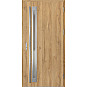 Ocelové vchodové dveře - TREBUR 1 - Dub Natur, Label Inox Ocelové vchodové dveře ERKADO - TREBUR 1 - Dub Natur, Label Inox