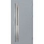 Ocelové vchodové dveře - TREBUR 1 - Šedá, Label Inox Ocelové vchodové dveře ERKADO - TREBUR 1 - Šedá, Label Inox