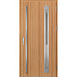 Ocelové vchodové dveře - TREBUR 3 - Borovice horská, Label Inox Ocelové vchodové dveře ERKADO - TREBUR 3 - Borovice horská, Label Inox