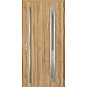 Ocelové vchodové dveře - TREBUR 3 - Dub Natur, Label Inox Ocelové vchodové dveře ERKADO - TREBUR 3 - Dub Natur, Label Inox