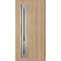 Ocelové vchodové dveře - TREBUR 4 - Surový Dub, Label Inox Ocelové vchodové dveře ERKADO - TREBUR 4 - Surový Dub, Label Inox