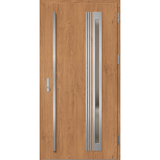 Ocelové vchodové dveře - TREBUR 6 - Winchester, Label Inox Ocelové vchodové dveře ERKADO - TREBUR 6 - Winchester, Label Inox