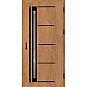 Ocelové vchodové dveře - TREBUR 7 - Winchester, Label Black Ocelové vchodové dveře ERKADO - TREBUR 7 - Winchester, Label Black