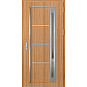 Ocelové vchodové dveře - TREBUR 9 - Borovice horská, Label Inox Ocelové vchodové dveře ERKADO - TREBUR 9 - Borovice horská, Label Inox