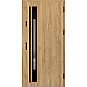 Ocelové vchodové dveře - WELS 1 - Dub Natur, Label Black Ocelové vchodové dveře ERKADO - WELS 1 - Dub Natur, Label Black