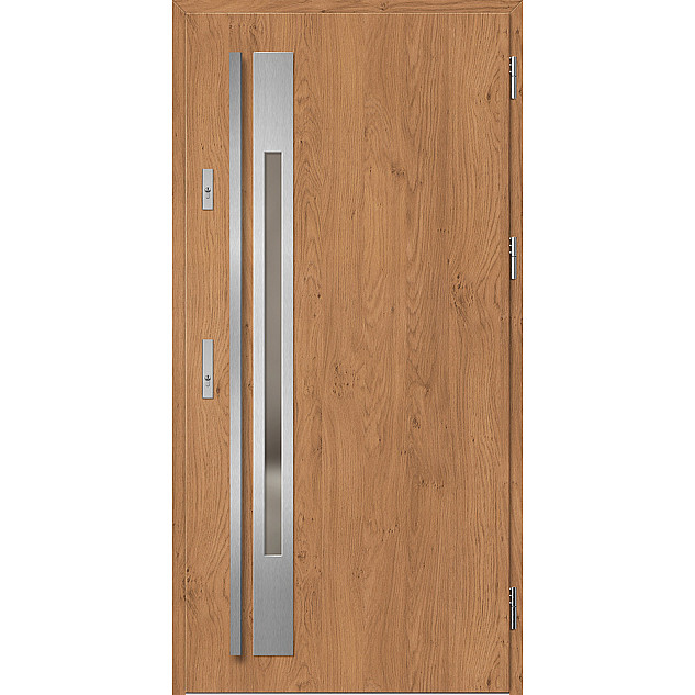 Ocelové vchodové dveře - WELS 1 - Winchester, Label Inox Ocelové vchodové dveře ERKADO - WELS 1 - Winchester, Label Inox