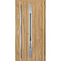 Ocelové vchodové dveře - WELS 2 - Dub Natur, Label Inox Ocelové vchodové dveře ERKADO - WELS 2 - Dub Natur, Label Inox