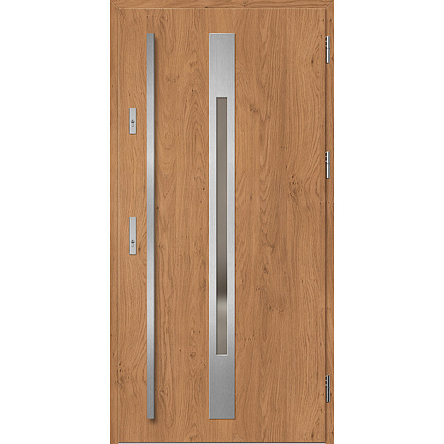 Ocelové vchodové dveře - WELS 2 - Winchester, Label Inox Ocelové vchodové dveře ERKADO - WELS 2 - Winchester, Label Inox