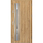 Ocelové vchodové dveře - WELS 4 - Dub Natur, Label Inox Ocelové vchodové dveře ERKADO - WELS 4 - Dub Natur, Label Inox
