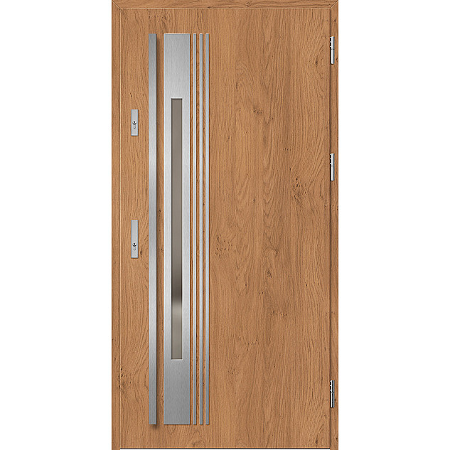 Ocelové vchodové dveře - WELS 4 - Winchester, Label Inox Ocelové vchodové dveře ERKADO - WELS 4 - Winchester, Label Inox