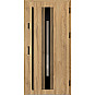 Ocelové vchodové dveře - WELS 5 - Dub Natur, Label Black Ocelové vchodové dveře ERKADO - WELS 5 - Dub Natur, Label Black