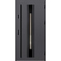 Ocelové vchodové dveře - WELS 5 - Hladký Antracit, Label Black Ocelové vchodové dveře ERKADO - WELS 5 - Hladký Antracit, Label Black