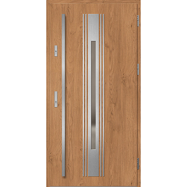 Ocelové vchodové dveře - WELS 5 - Winchester, Label Inox Ocelové vchodové dveře ERKADO - WELS 5 - Winchester, Label Inox
