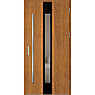 Ocelové vchodové dveře - WIENER 1 - Zlatý dub, Label Diamound Glass Ocelové vchodové dveře ERKADO - WIENER 1 - Zlatý dub, Label Diamound Glass