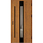 Ocelové vchodové dveře - WIENER 1 - Zlatý dub, Label Diamound Glass Ocelové vchodové dveře ERKADO - WIENER 1 - Zlatý dub, Label Diamound Glass