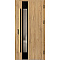 Ocelové vchodové dveře - WIENER 2 - Dub Natur, Label Diamound Glass Ocelové vchodové dveře ERKADO - WIENER 2 - Dub Natur, Label Diamound Glass