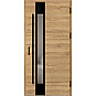 Ocelové vchodové dveře - WIENER 2 - Dub Natur Příčný, Label Diamound Glass Ocelové vchodové dveře ERKADO - WIENER 2 - Dub Natur Příčný, Label Diamound Glass