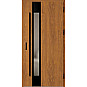 Ocelové vchodové dveře - WIENER 2 - Zlatý dub, Label Diamound Glass Ocelové vchodové dveře ERKADO - WIENER 2 - Zlatý dub, Label Diamound Glass