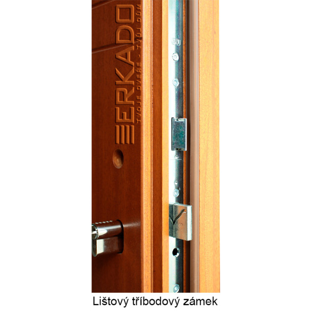 Venkovní vchodové dveře P7 Venkovní vchodové dveře P7
