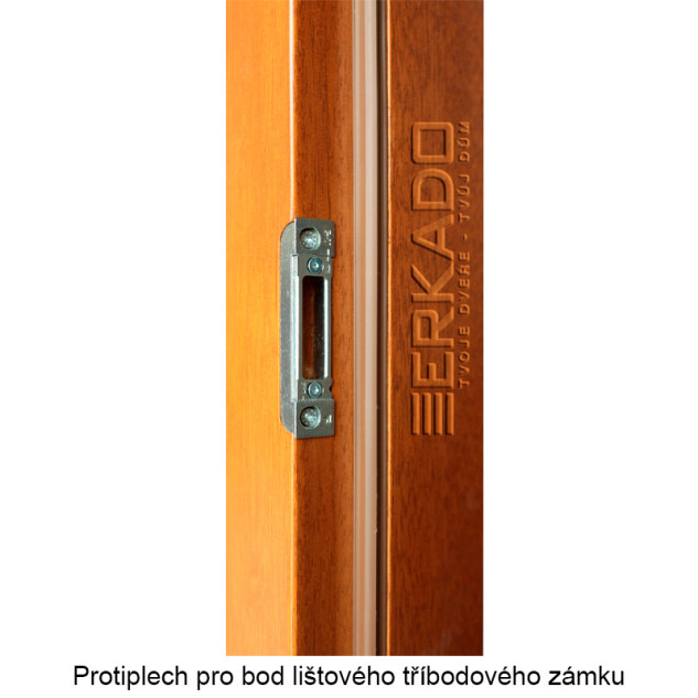 Venkovní vchodové dveře P121