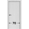"70" = 74,5/198,5 cm = světlost 70 x 197 cm 