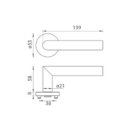 klika GK - Lucia Profesional-R - Nerez