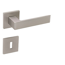 Klika HIT-HR (Nikl Perla) - úzká rozeta 6 mm