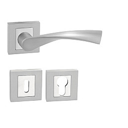 Klika KLASA-HR-C - Chrom lesklý / Nikl broušený